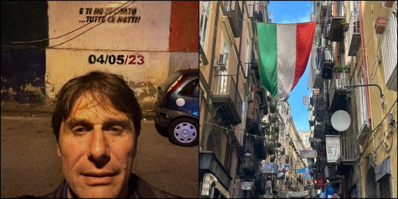 Napoli, i tifosi chiedono solo una cosa dopo lo scudetto: "Conte, rimani". E lui posta... 3 Napoli, i tifosi chiedono solo una cosa dopo lo scudetto: "Conte, rimani". E lui posta...