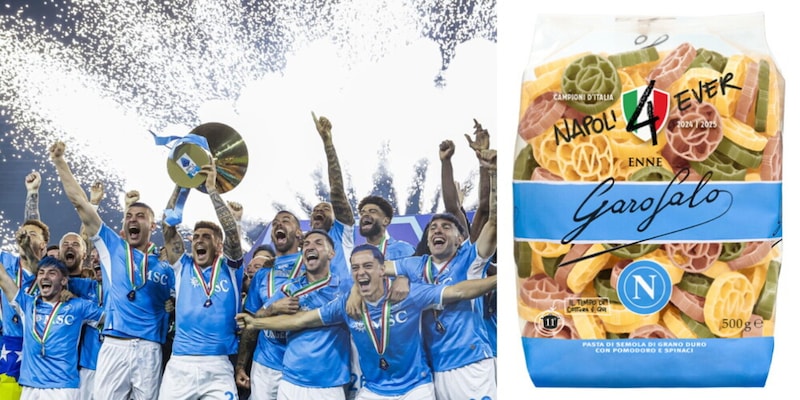 Pasta Garofalo celebra ancora lo Scudetto del Napoli con una pasta e un pack dedicati 3 Pasta Garofalo celebra ancora lo Scudetto del Napoli con una pasta e un pack dedicati