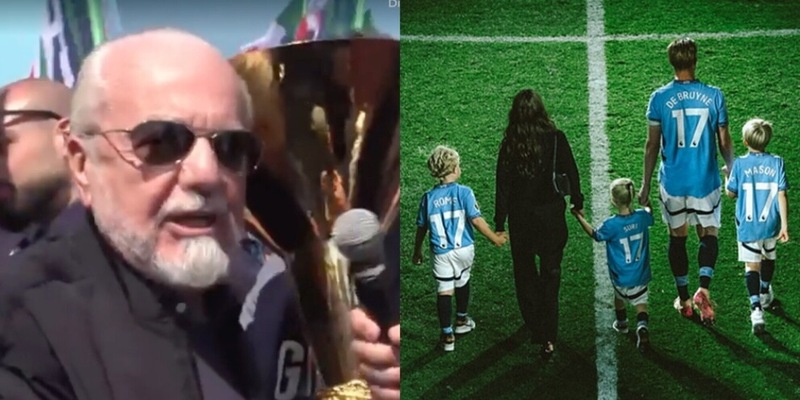 Chi è Mason, il figlio di 9 anni di De Bruyne che ha stregato il presidente De Laurentiis in videochiamata 1 Chi è Mason, il figlio di 9 anni di De Bruyne che ha stregato il presidente De Laurentiis in videochiamata