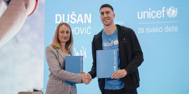 Vlahovic partner Unicef per la salute mentale: "Non vergognatevi a parlare" 1 Vlahovic partner Unicef per la salute mentale: "Non vergognatevi a parlare"