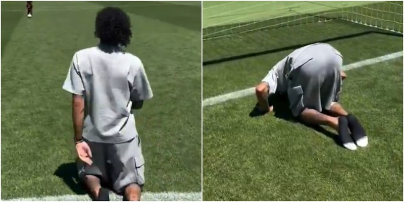 Raphinha percorre tutto il campo in ginocchio: il gesto sorprende tutti! 2 Raphinha percorre tutto il campo in ginocchio: il gesto sorprende tutti!