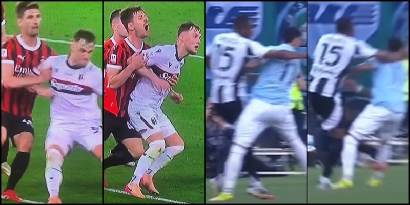 Beukema e Kalulu, stesso arbitro ma decisioni diverse al Var: Mazzoleni nella bufera social 1 Beukema e Kalulu, stesso arbitro ma decisioni diverse al Var: Mazzoleni nella bufera social