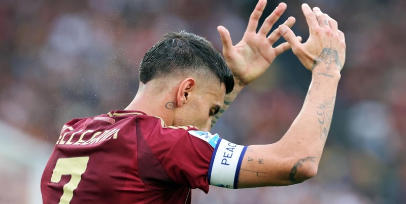 Roma, infortunio per Pellegrini: interrotto l'allenamento per un problema muscolare 2 Roma, infortunio per Pellegrini: interrotto l'allenamento per un problema muscolare