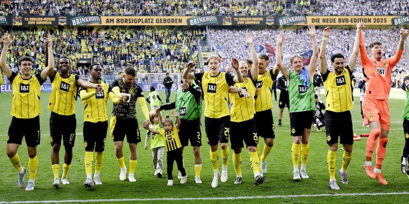 Bundesliga, cala il sipario: Eintracht e Dortmund in Champions. Lipsia 7º 1 Bundesliga, cala il sipario: Eintracht e Dortmund in Champions. Lipsia 7º