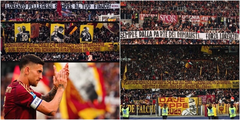 Pellegrini ringrazia i tifosi della Roma: la promessa social prima dell'ultima partita contro il Torino 2 Pellegrini ringrazia i tifosi della Roma: la promessa social prima dell'ultima partita contro il Torino