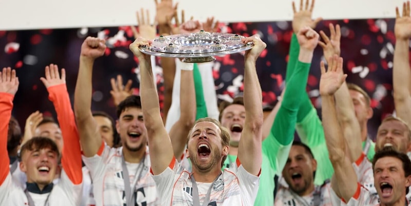 Bundesliga, festa Bayern nello stadio della finale di Champions League 3 Bundesliga, festa Bayern nello stadio della finale di Champions League