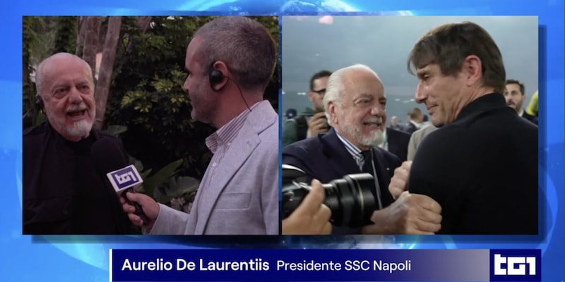De Laurentiis su Conte: "Vedremo quello che accadrà, chi vivrà vedrà" 2 De Laurentiis su Conte: "Vedremo quello che accadrà, chi vivrà vedrà"