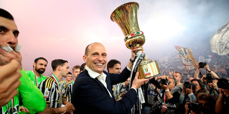 Allegri, la Juventus e quella finale di Coppa Italia epica: le urla a Rocchi e quel gesto a Giuntoli 1 Allegri, la Juventus e quella finale di Coppa Italia epica: le urla a Rocchi e quel gesto a Giuntoli