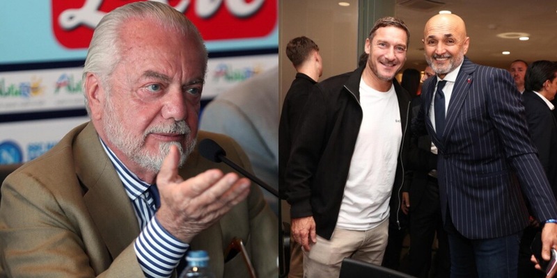 Spalletti: "Con De Laurentiis rapporto conflittuale. Totti? Super amici" 2 Spalletti: "Con De Laurentiis rapporto conflittuale. Totti? Super amici"