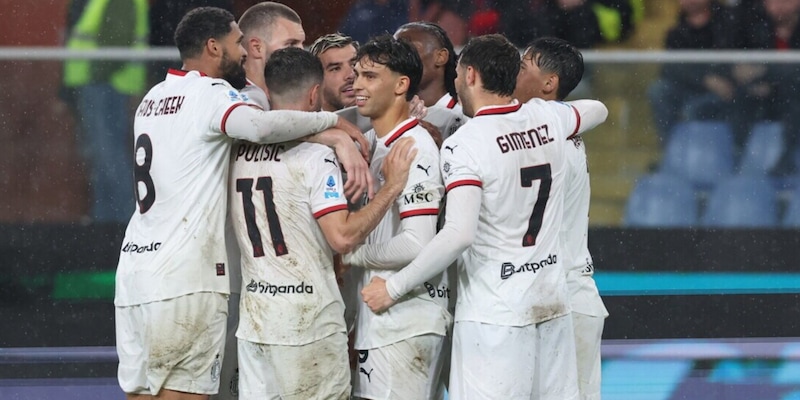 Leao trascina il Milan: Genoa rimontato a Marassi, Conceicao a -2 dalla Fiorentina 1 Leao trascina il Milan: Genoa rimontato a Marassi, Conceicao a -2 dalla Fiorentina