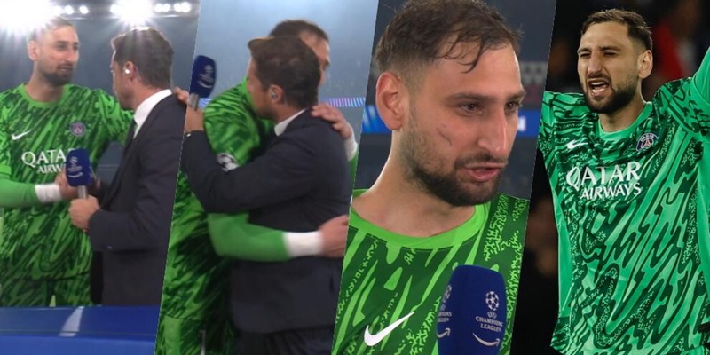 Emozioni Donnarumma, prima l’abbraccio con Marchisio poi le frasi su Inter-Psg! 1 Emozioni Donnarumma, prima l’abbraccio con Marchisio poi le frasi su Inter-Psg!