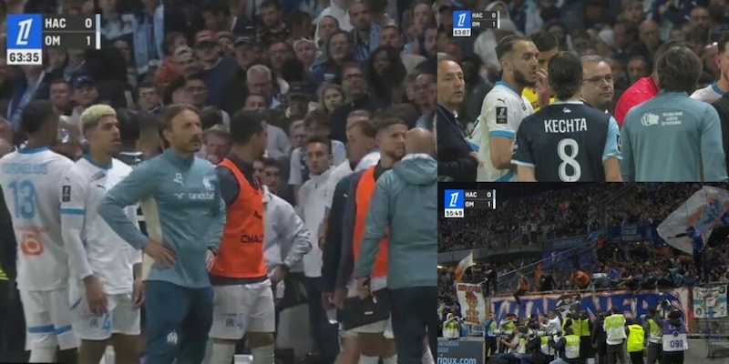Ligue 1, il Marsiglia di De Zerbi vola in Champions League ma che paura a Le Havre: scontri tra tifosi 3 Ligue 1, il Marsiglia di De Zerbi vola in Champions League ma che paura a Le Havre: scontri tra tifosi