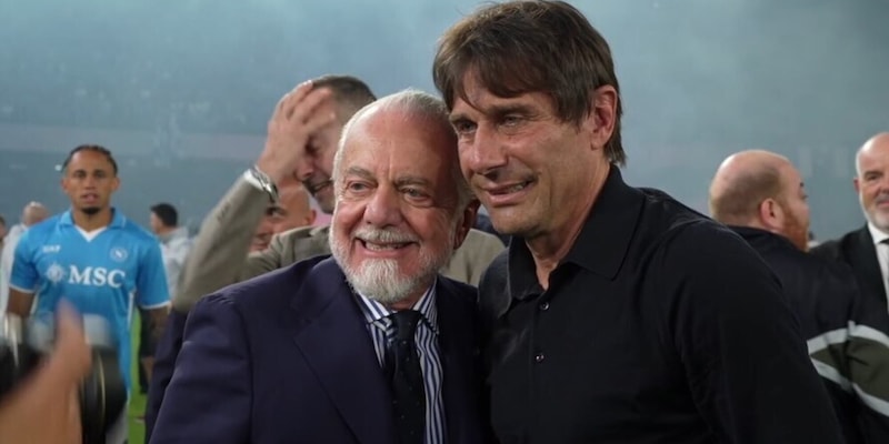 De Laurentiis: "Chapeau a Conte, lo rispetto e gli dico Resta e fai la Champions col Napoli" 1 De Laurentiis: "Chapeau a Conte, lo rispetto e gli dico Resta e fai la Champions col Napoli"