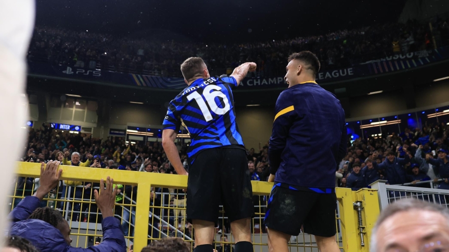 Frattesi-gol, che esultanza con Lautaro! Rivivi il 4-3 dell'Inter 3 Frattesi-gol, che esultanza con Lautaro! Rivivi il 4-3 dell'Inter
