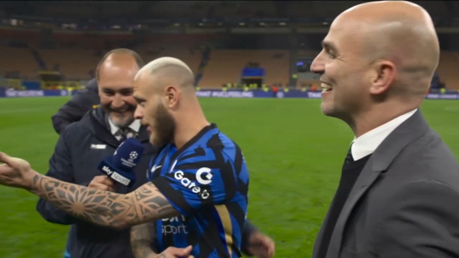 Dimarco, che conduttore! "Passo la linea a Lautaro Martinez" 4 Dimarco, che conduttore! "Passo la linea a Lautaro Martinez"