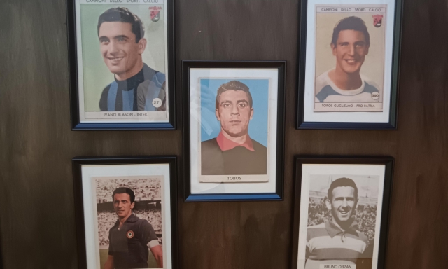 “Pan e Balon”: la mostra che racconta i cinque eroi di San Lorenzo Isontino arrivati in Serie A 2 “Pan e Balon”: la mostra che racconta i cinque eroi di San Lorenzo Isontino arrivati in Serie A