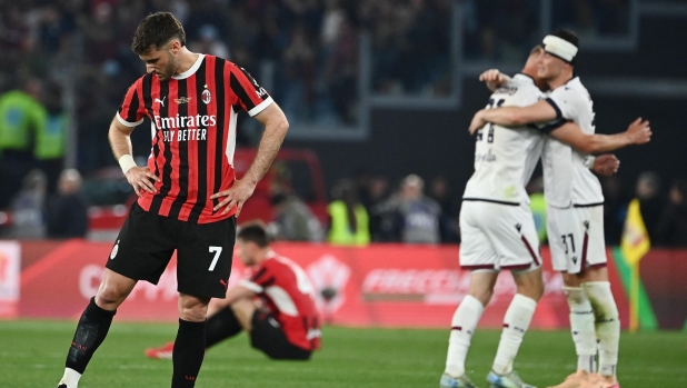Milan-Bologna, le pagelle della finale di Coppa Italia: Pulisic stecca, 5. Beukema guerriero, 7,5 1 Milan-Bologna, le pagelle della finale di Coppa Italia: Pulisic stecca, 5. Beukema guerriero, 7,5