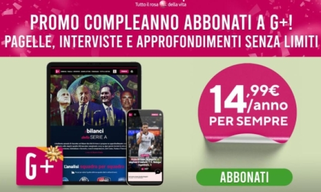 Festeggia la vittoria del Bologna in Coppa Italia! G+ a 14,99 euro all'anno, per sempre 1 Festeggia la vittoria del Bologna in Coppa Italia! G+ a 14,99 euro all'anno, per sempre