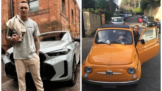 Bologna, le auto dei trionfatori in Coppa Italia: da Bmw alla Fiat 500 2 Bologna, le auto dei trionfatori in Coppa Italia: da Bmw alla Fiat 500