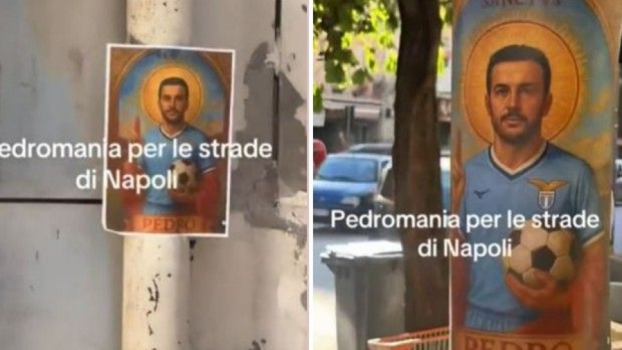 A Napoli esplode la Pedro-mania! Lo spagnolo diventa un santino 3 A Napoli esplode la Pedro-mania! Lo spagnolo diventa un santino
