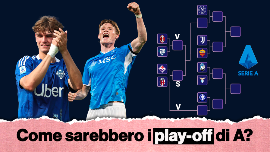 Come sarebbe la Serie A con i playoff scudetto? Napoli-Inter solo in finale e il Milan… 1 Come sarebbe la Serie A con i playoff scudetto? Napoli-Inter solo in finale e il Milan…