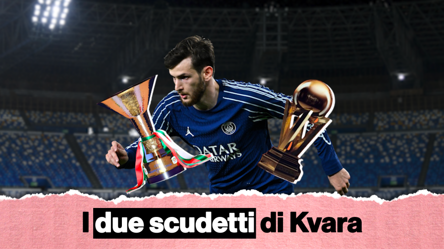 I due scudetti di Kvara: chi c'è riuscito prima di lui? 1 I due scudetti di Kvara: chi c'è riuscito prima di lui?