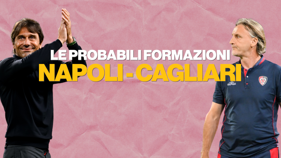 Napoli-Cagliari, le probabili formazioni: Conte col 4-4-2, Nicola punta su Piccoli 1 Napoli-Cagliari, le probabili formazioni: Conte col 4-4-2, Nicola punta su Piccoli