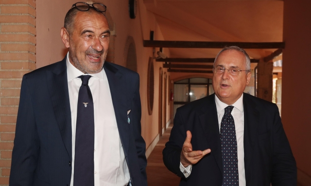 Lazio-Sarri, cena in corso! Agenti e ds a colloquio, sul piatto un biennale con opzione 1 Lazio-Sarri, cena in corso! Agenti e ds a colloquio, sul piatto un biennale con opzione