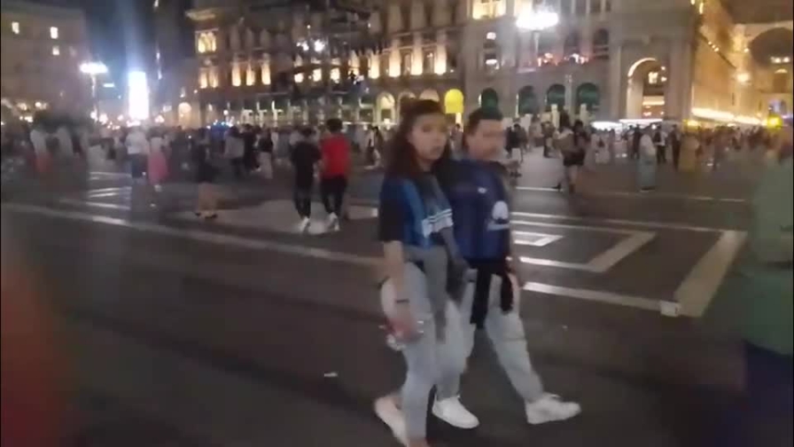 Manita Psg, Piazza Duomo si svuota 1 Manita Psg, Piazza Duomo si svuota