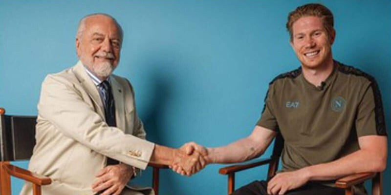 De Bruyne è già virale: dai followers del Napoli ai segreti dell'addio mediatico alla Premier 3 De Bruyne è già virale: dai followers del Napoli ai segreti dell'addio mediatico alla Premier