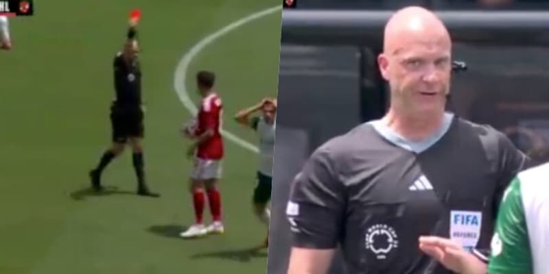 Taylor commette un errore davanti al VAR: rosso revocato nel Mondiale per Club 2 Taylor commette un errore davanti al VAR: rosso revocato nel Mondiale per Club