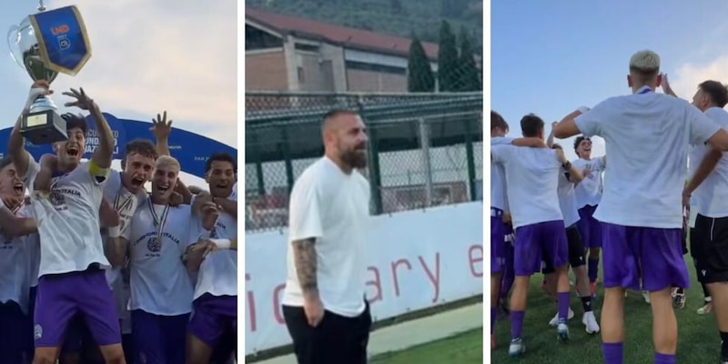De Rossi, che emozione: l'Ostiamare vince il suo primo scudetto juniores. La reazione in tribuna 3 De Rossi, che emozione: l'Ostiamare vince il suo primo scudetto juniores. La reazione in tribuna