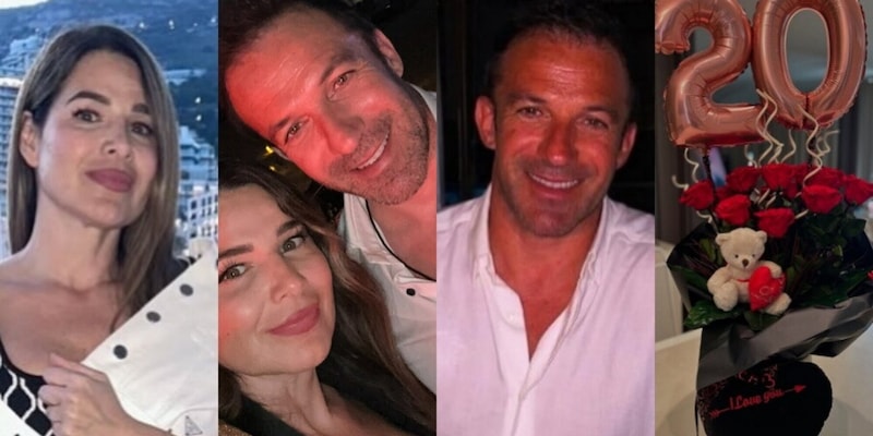Del Piero e Sonia Amoruso, che dichiarazione d'amore per i 20 anni di matrimonio! 1 Del Piero e Sonia Amoruso, che dichiarazione d'amore per i 20 anni di matrimonio!