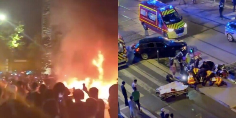 Francia, notte di follia per la festa Champions: due morti, 500 arresti a Parigi. Auto sulla folla a Grenoble 3 Francia, notte di follia per la festa Champions: due morti, 500 arresti a Parigi. Auto sulla folla a Grenoble