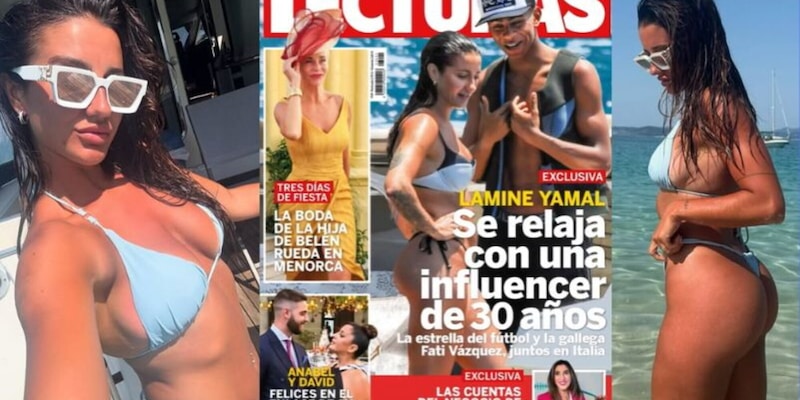 Lamine Yamal in vacanza in Italia con la 30enne Fati Vázquez: scoppia il putiferio! 1 Lamine Yamal in vacanza in Italia con la 30enne Fati Vázquez: scoppia il putiferio!