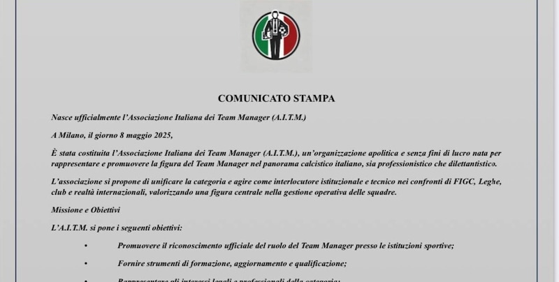Nasce l'Associazione Italiana Team Manager: membri, missione ed obiettivi 4 Nasce l'Associazione Italiana Team Manager: membri, missione ed obiettivi