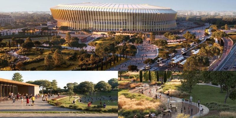 Nuovo stadio della Roma a Pietralata: sarà immerso in oltre 9 ettari di verde 2 Nuovo stadio della Roma a Pietralata: sarà immerso in oltre 9 ettari di verde