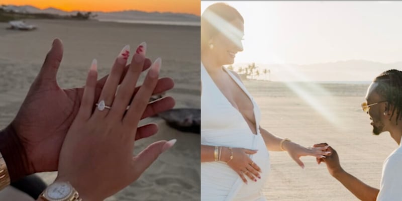 Abraham che romantico: proposta di matrimonio in spiaggia alla sua Leah 3 Abraham che romantico: proposta di matrimonio in spiaggia alla sua Leah