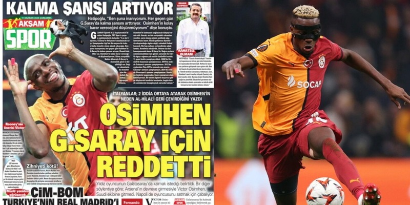 Napoli e Osimhen, parla il vicepresidente del Galatasaray: "Aumentano le possibilità che resti con noi" 3 Napoli e Osimhen, parla il vicepresidente del Galatasaray: "Aumentano le possibilità che resti con noi"