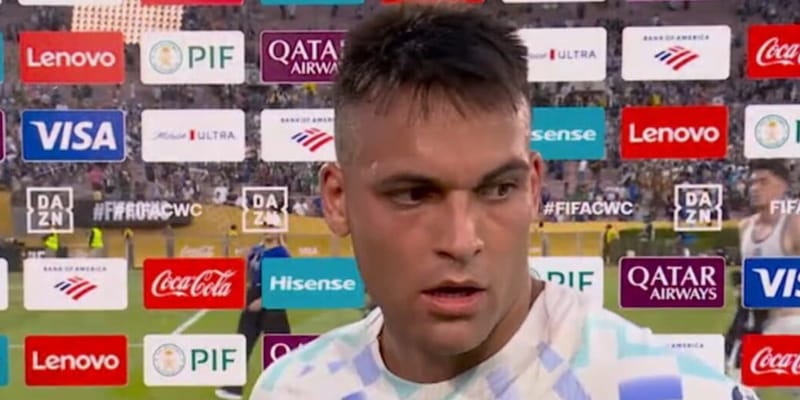 Lautaro: "Il campo ha penalizzato l'Inter", web spietato: "Forse anche per il 5-0 stesso problema" 1 Lautaro: "Il campo ha penalizzato l'Inter", web spietato: "Forse anche per il 5-0 stesso problema"