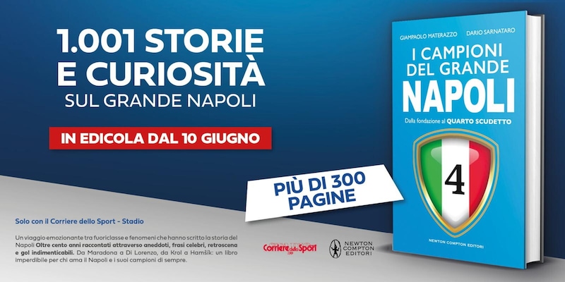 I campioni del grande Napoli: in edicola il libro per celebrare lo scudetto 3 I campioni del grande Napoli: in edicola il libro per celebrare lo scudetto