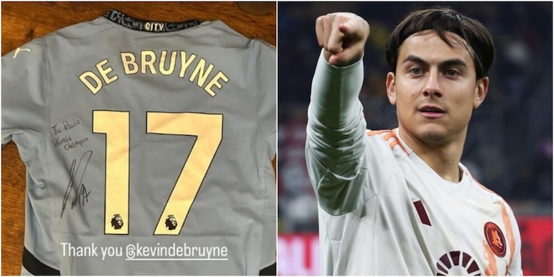 Dybala accoglie De Bruyne in Serie A: il messaggio social per la nuova stella del Napoli 2 Dybala accoglie De Bruyne in Serie A: il messaggio social per la nuova stella del Napoli