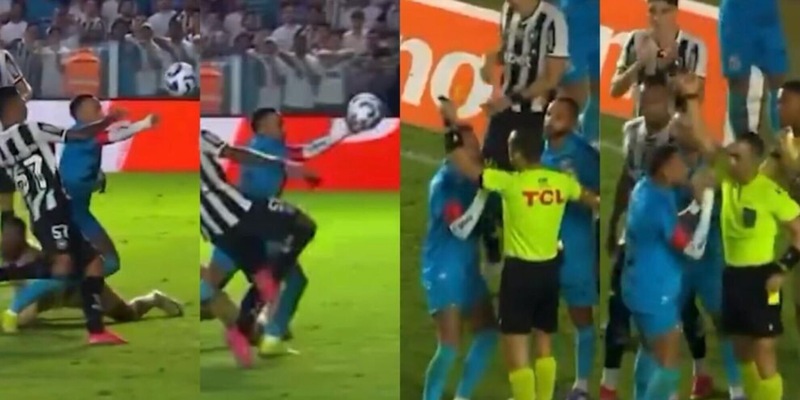 Neymar, la "Mano de Dios" non funziona: gol ed espulsione con il Santos 1 Neymar, la "Mano de Dios" non funziona: gol ed espulsione con il Santos