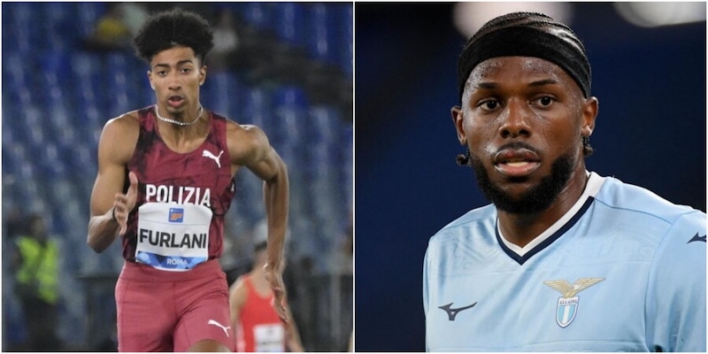 Mattia Furlani sfida Nuno Tavares: la folle proposta per correre i 100 metri è un derby Roma-Lazio 3 Mattia Furlani sfida Nuno Tavares: la folle proposta per correre i 100 metri è un derby Roma-Lazio