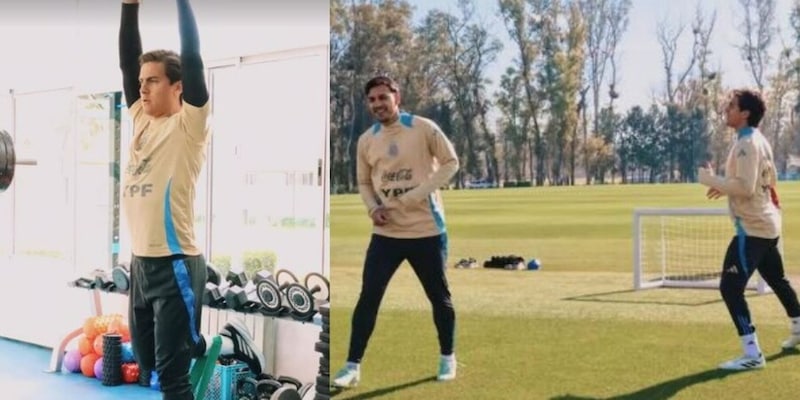Dybala corre verso il recupero: si allena con Paredes in Argentina 3 Dybala corre verso il recupero: si allena con Paredes in Argentina
