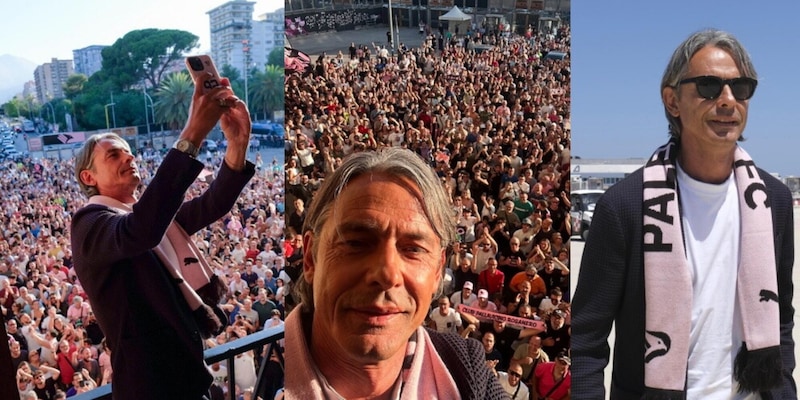 Pippo Inzaghi fa impazzire di gioia Palermo: l'accoglienza è da brividi 2 Pippo Inzaghi fa impazzire di gioia Palermo: l'accoglienza è da brividi