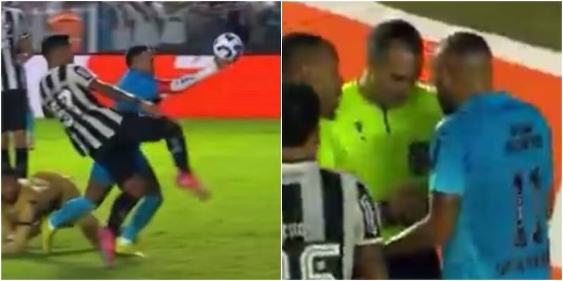 Neymar segna di mano e viene espulso: incredibile in Santos-Botafogo 2 Neymar segna di mano e viene espulso: incredibile in Santos-Botafogo