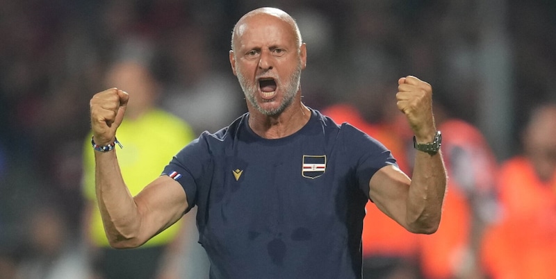 La panchina Samp a Foti o Lombardo 2 La panchina Samp a Foti o Lombardo