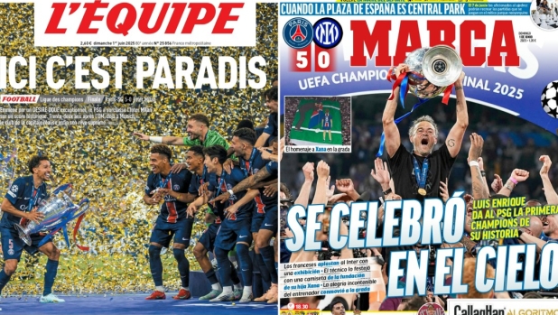 "Il Paradiso", "Hanno schiacciato l'Inter": la finale di Champions sulla stampa mondiale 1 "Il Paradiso", "Hanno schiacciato l'Inter": la finale di Champions sulla stampa mondiale