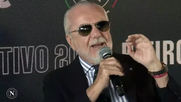 De Laurentiis: "Io e Conte con gli stessi intenti. Dovremo faticare ancora..." 3 De Laurentiis: "Io e Conte con gli stessi intenti. Dovremo faticare ancora..."